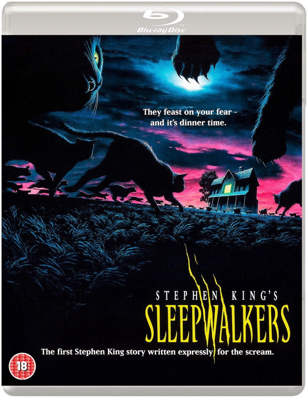 Sleepwalkers Blu-ray UK DVD Cover Art