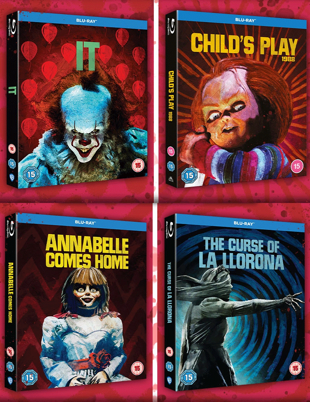  Warner Bros Blu-rays Horror Giveaway
